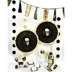 AMS Halloween Glam Boneyard Bar Decorating Kit 1ct