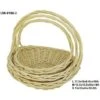 Basket 3pc Round Flat 12in-14in-16in
