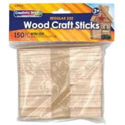 Dxn Creativity Street Craft Stick Natural 4.5in 150ct