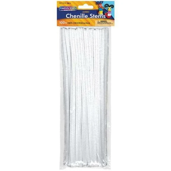 Dxn Creativity Street Stem Pipe Cleaners 6mm White 12in 100ct 1 Dxn Creativity Street Stem Pipe Cleaners 6mm White 12in 100ct