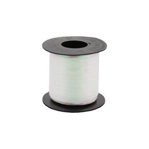 Criped Iridescent White Curling Ribbon 3/16in X 100yd 1 Criped Iridescent White Curling Ribbon 3/16in X 100yd