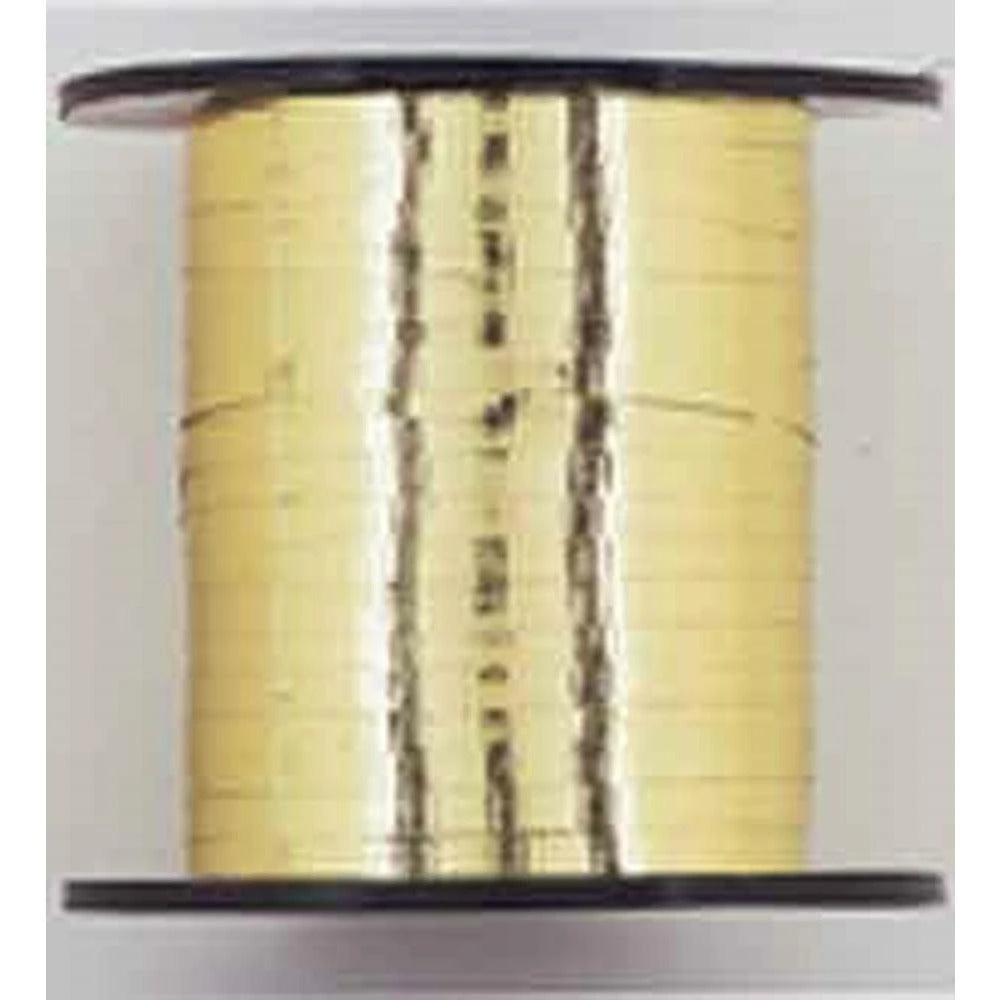 Curling Ribbon 250yd Metalic Gold 1 Curling Ribbon 250yd Metalic Gold