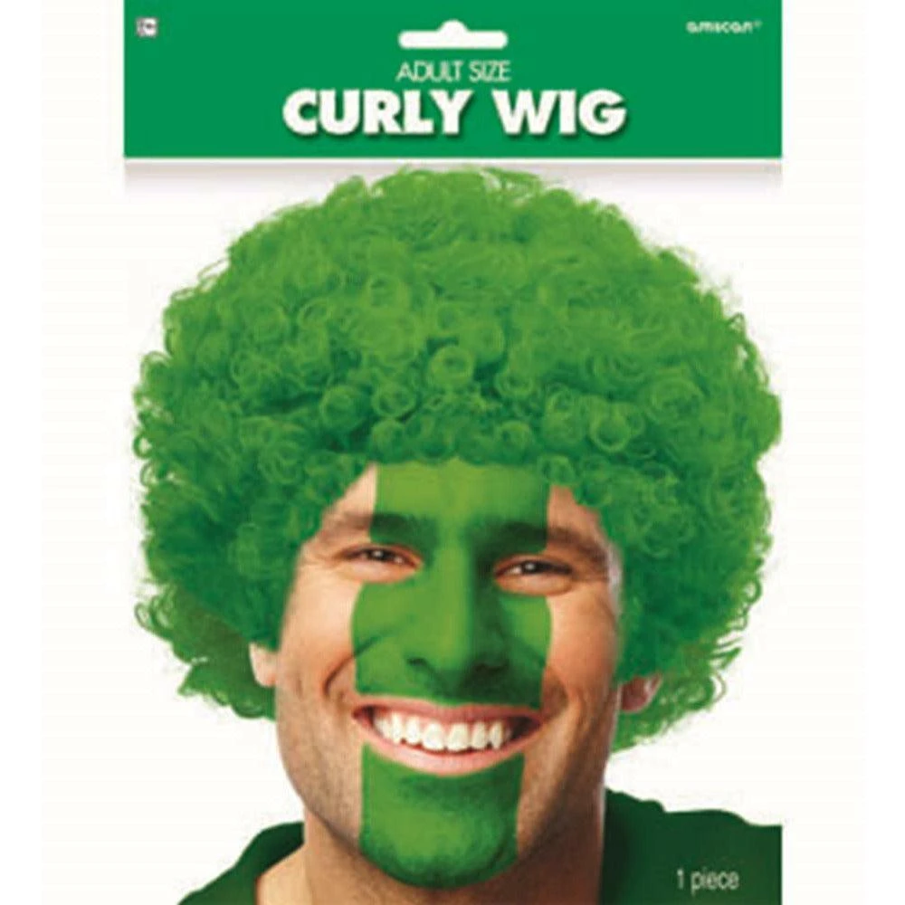 AMS Curly Wig Green 1 AMS Curly Wig Green