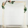 AMS Gold Metal Rectangular Wedding Arch 1ct