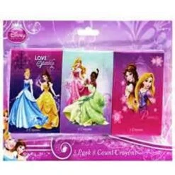 Disney Princess Crayons 8pc 3ct