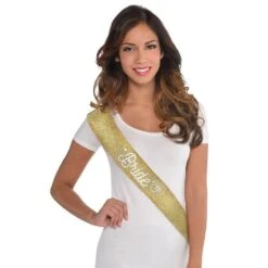 AMS Elegant Bride Party Sash 1ct