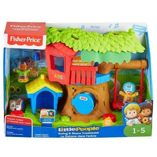 Fischer Price Little People Swing And Share Treehouse 1 Fischer Price Little People Swing And Share Treehouse