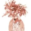 Foil Balloon Weight Rose Gold 3 Foil Balloon Weight Rose Gold -Toy World foil balloon weight rose gold toy world inc