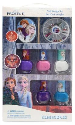 Frozen 2 5Pk Nail Polish With Accessories 5.75x1x10.2