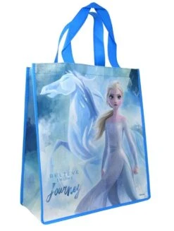 Frozen Large Eco Friendly Non Woven Tote Bag 13.5x6.5x15.5