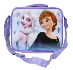 Frozen Rectangle Lunch Bag With Strap 9.5x3x8
