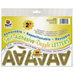 Dxn Gold Dazzle Letters 2in 159 Characters