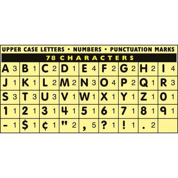 Dxn Gold Dazzle Letters 4in 78 Characaters 2 Dxn Gold Dazzle Letters 4in 78 Characaters - Image 2