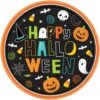 Hallo-ween Friends 9in Round Plates 60ct -Toy World hallo ween friends 9in round plates 60ct toy world inc