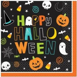 Hallo-ween Friends Luncheon Napkins 125ct