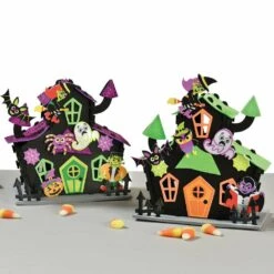 Halloween Haunted House Craft Kit 2ct