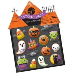 Halloween Puffy Googly Eyes Stickers