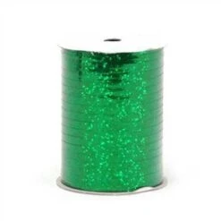 Holographic Emerald Curling Ribbon 3/16in X 100yd