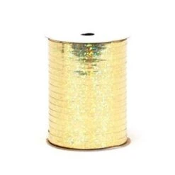 Holographic Gold Curling Ribbon 3/16in X 100yd