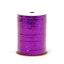Holographic Purple Curling Ribbon 3/16in X 100yd