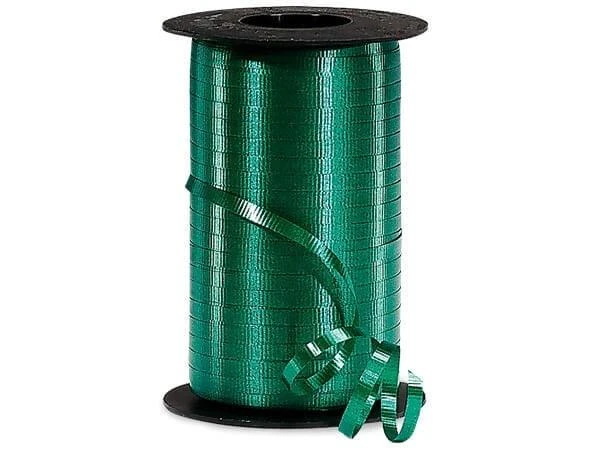 Hunter Green Curling Ribbon 3/16in X 500yd 1 Hunter Green Curling Ribbon 3/16in X 500yd