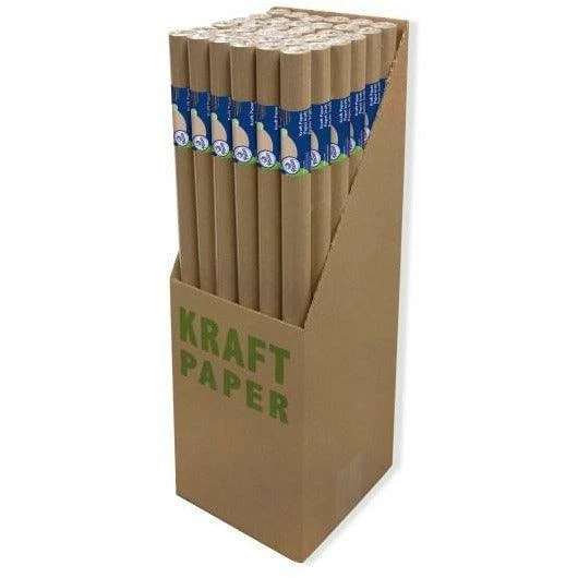 Dxn Kraft Roll 36in X 15ft PDQ Holds 36 Rolls 2 Dxn Kraft Roll 36in X 15ft PDQ Holds 36 Rolls - Image 2