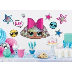 AMS LOL Surprise Together 4 Eva Wall Decorating Kit 1ct