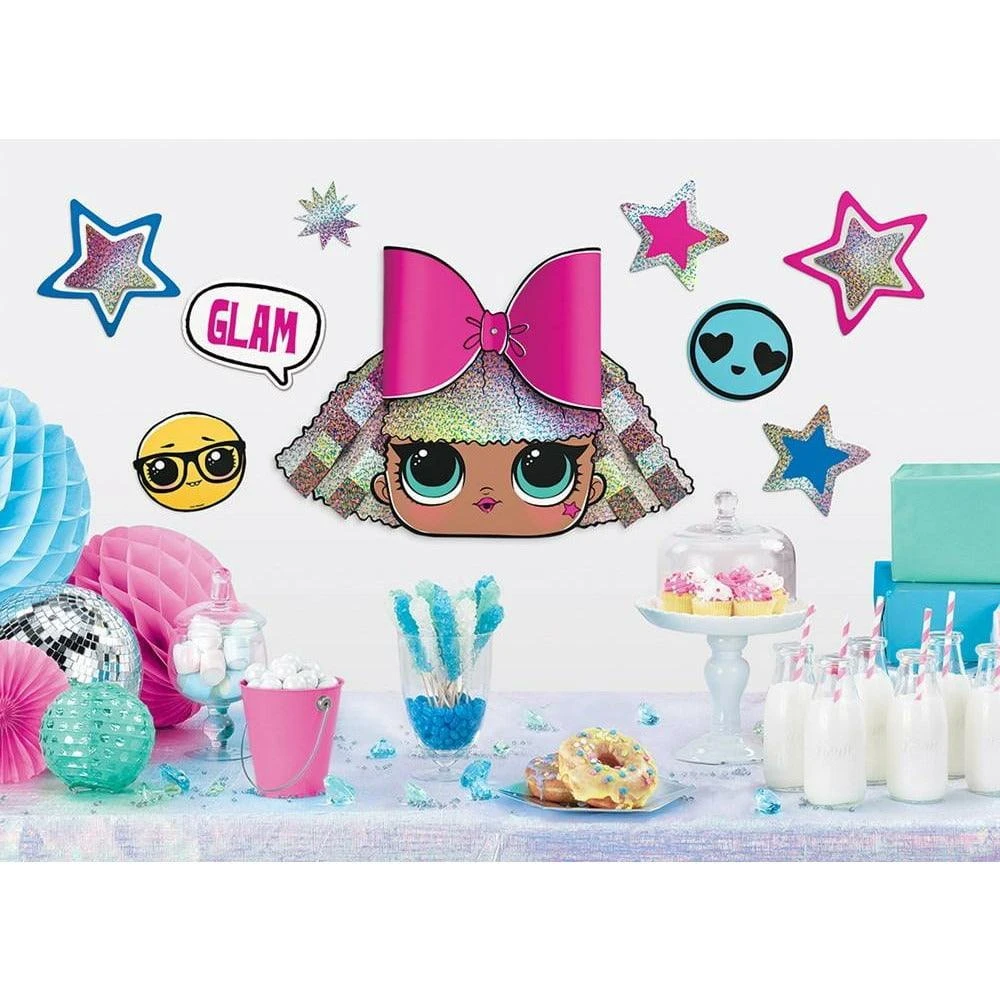 AMS LOL Surprise Together 4 Eva Wall Decorating Kit 1ct 1 AMS LOL Surprise Together 4 Eva Wall Decorating Kit 1ct