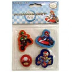 Mario Brothers Eraser 4ct