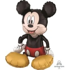 Anagram Mickey Mouse Sitting Shape Foil Balloon 1ct