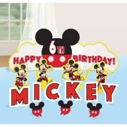 AMS Disney Mickey Mouse Table Decorating Kit 1ct
