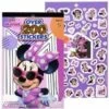 Minnie Bowtique 4 Sheet Foil Cover Sticker Pad 200+ Stickers -Toy World minniesticker