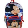 Mickey Backpack Lunch Bag 16in 16x12x8 3 Mickey Backpack Lunch Bag 16in 16x12x8 -Toy World mkbc