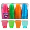 Neon Shot Glass 2oz 60ct 3 Neon Shot Glass 2oz 60ct -Toy World n26090