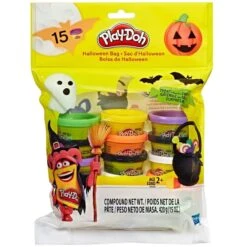 Play Doh Halloween Bags 15 Mini Cans