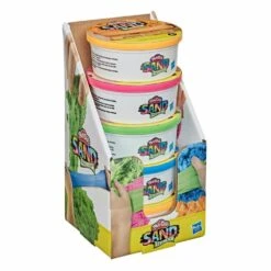 Play Doh Sand EZ Stretch 6 Ounce Single Can Assortment