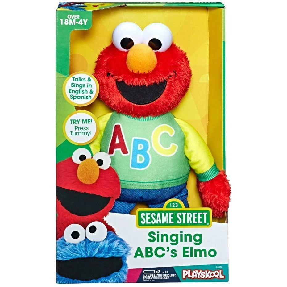 Playskool Sesame Street Singing ABCs Elmo 1 Playskool Sesame Street Singing ABCs Elmo