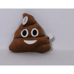 Poop Emoji Pillow 11in