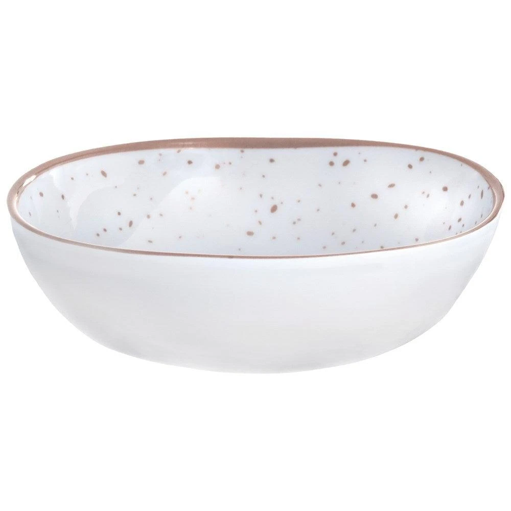 AMS Melamine Plastic Bowl Rose Gold 6.3 Inch 1ct 1 AMS Melamine Plastic Bowl Rose Gold 6.3 Inch 1ct