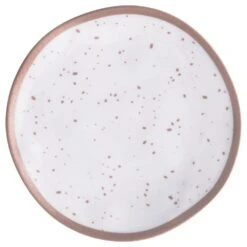AMS Melamine Plastic Plate Rose Gold 8.35 Inch 1ct