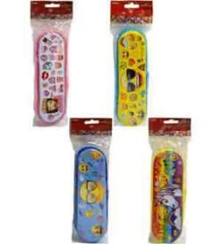 Emoji Tin Pencil Case 8.25x3.25x1.25