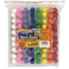 Dxn Self Adhesive Poms Assorted 8 Colors 240ct -Toy World self adhesive poms assorted 8 colors 240ct toy world inc 1