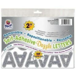 Dxn Silver Dazzle Letters 2in 159 Characters