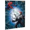 AMS Spiderman Webbed Wonder Scene Setter Wall Decorating Kit 4ct -Toy World spiderman webbed wonder scene setter 4ct toy world inc