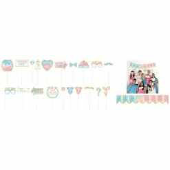 AMS The Big Reveal Selfie Scene Photo Props 21ct