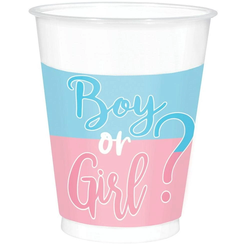 AMS The Big Reveal Plastic Cups 16 Ounce 25ct 1 AMS The Big Reveal Plastic Cups 16 Ounce 25ct