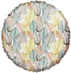 Tuftex Boo-La-La Leaves 18in Foil Balloon
