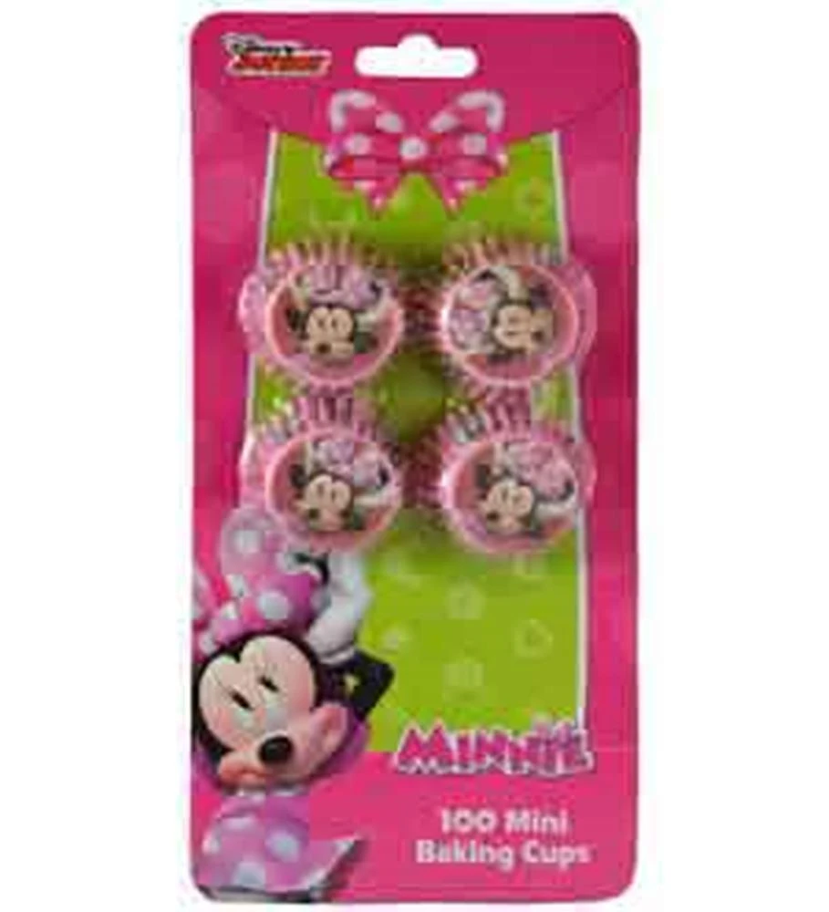Minnie Mini Cupcake Liner 10cct 1 Minnie Mini Cupcake Liner 10cct